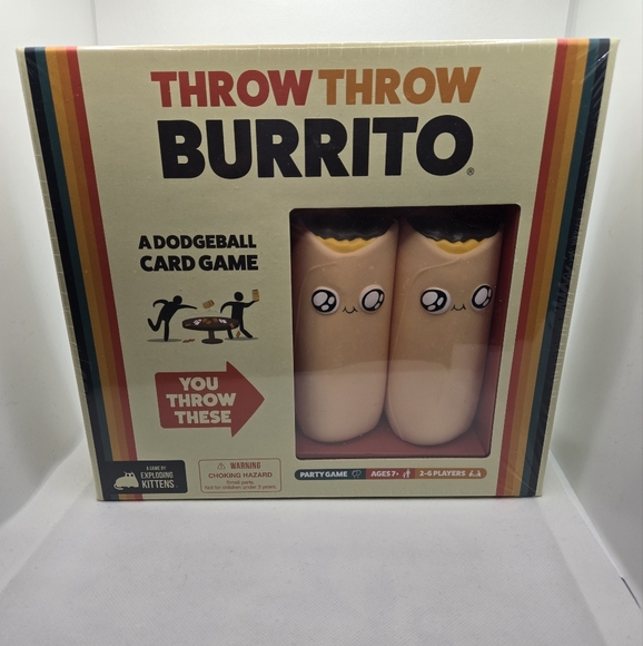Exploding kittens Throw Throw burrito dodgeball party card game - Picture 4 of 8